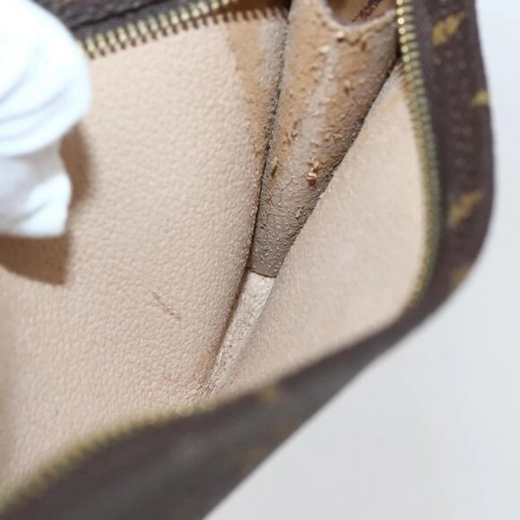 LOUIS VUITTON Monogram Bucket PM Accessory Pouch LV Auth 145087 - Picture 13 of 16